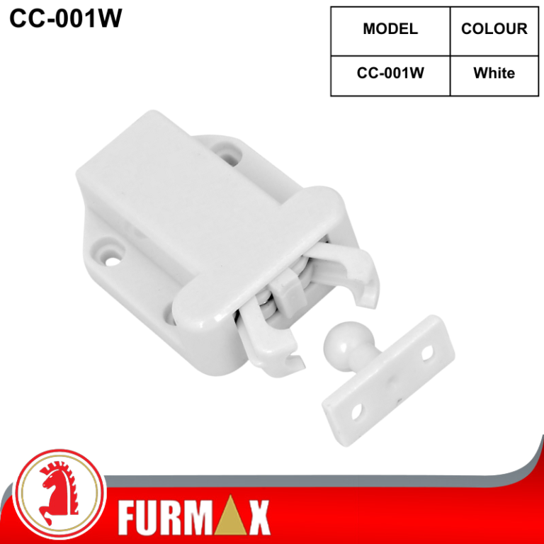 Open Catch CC-001W Safety Push To Open Catch - Furmax